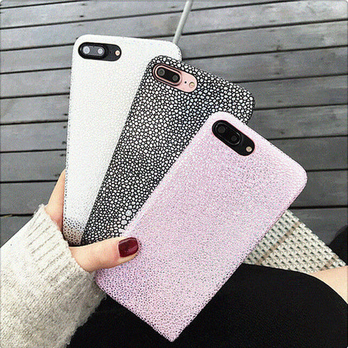 Phone Cases For iphone 7 6 6s Plus Case Glitter Bling Snake Scales Laser Cases Fashion Shining Colorful Cover Luxury Soft Capa