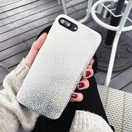Phone Cases For iphone 7 6 6s Plus Case Glitter Bling Snake Scales Laser Cases Fashion Shining Colorful Cover Luxury Soft Capa