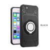 Phone Cases For iphone 7 6 6s Plus 5 5s SE Case Car Holder Stand Magnetic Suction Bracket Finger Ring TPU + PC Cover Shell Coque