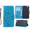 Wallet Case For Iphone 7 6 6s Plus SE 5 5s Funda Retro Flower Embossed Leather Flip Stand Holder Cover With Card Slot Capa Shell