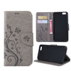 Wallet Case For Iphone 7 6 6s Plus SE 5 5s Funda Retro Flower Embossed Leather Flip Stand Holder Cover With Card Slot Capa Shell
