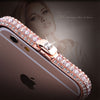 7 Luxury Rhinestone Diamond Case For Apple iPhone 7 7 Plus Bling Crystal Crown Aluminum Metal Bumper Frame Protective Cover Capa - ilovealma