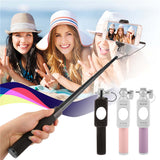 Mini Portable Monopod Selfie Stick For Iphone Samsung Android IOS Luxury Handheld Extendable Wired Palo Self Sticks High Quality