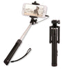 Universal Extendable Selfie Stick Monopod For Iphone Samsung Android IOS Portable Wired Palo Self Sticks Groove Camera + Lanyard