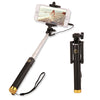 Universal Extendable Selfie Stick Monopod For Iphone Samsung Android IOS Portable Wired Palo Self Sticks Groove Camera + Lanyard