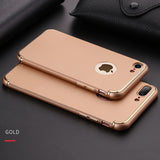 Plating Phone Cases For iphone 7 6 6s Plus Cover Luxury Ultra Thin Shockproof Armor Case Hard Plated Shell Capa Coque carcasas