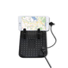 Car-Charger Silicone Phone Holder With Magnetic USB Cabo For iphone 5 6 Huawei P8 Lite Adjustable Magnet Car Stand Mount Bracket - ilovealma