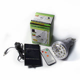 Portable 6V 1W 20 LED Solar Light Adjustable Remote Control Solar Panel Lamp Night Lights For Home Garden Outdoor Decor Lighting
