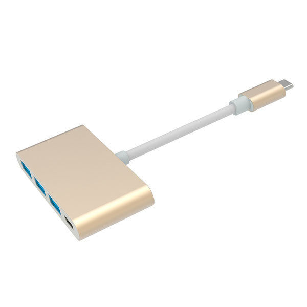 Super Speed USB 3.1 To USB 3.0 Type-C HUB Adapter Type C to 4 in 1 USB3.0 USB-C Charge Converter For Apple New Macbook Connector