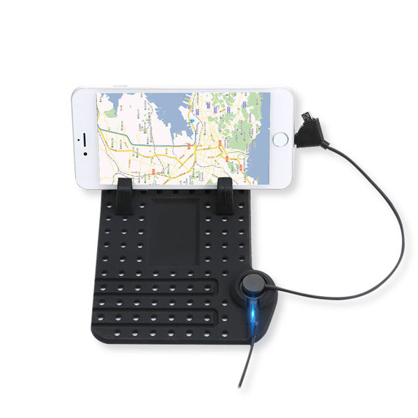 Car-Charger Adjustable Mount Bracket Magnetic Phone Holder With USB Cabo For iPhone 5 6 Huawei P8 Lite Samsung Magnet Car Stand - ilovealma