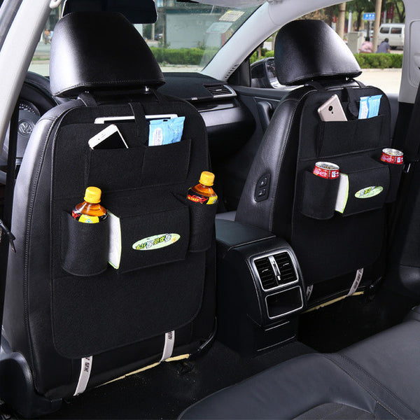 Car Back Seat Storage Bag Car Seat Cover Organizer Trash Net Holder Mu –  ilovealma