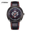 SINOBI Spiderman Inspired Luxury Leather Geneva Watch