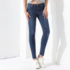 Denim Elastoc Pencil Waist Jeans