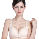 Cotton Breastfeeding Maternity Bra Nursing Bras for pregnant women front opening Pregnancy feeding bra underwear clothing - ilovealma