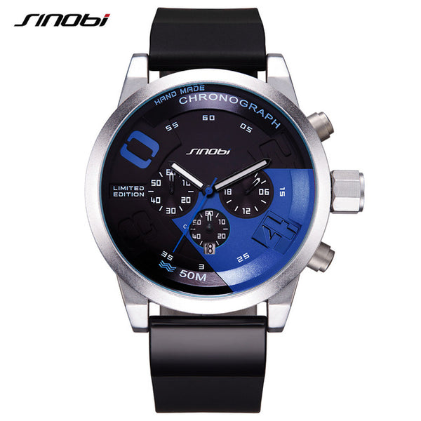 SINOBI Fast & Furious Chronograph Quartz Watch