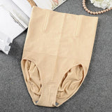DeRuiLaDy Summer Postnatal Body Shaper High Waist Belly Slimming Pants Comfortable Fabric Waist Control Panties Slimming Shaper