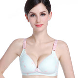 Cotton Breastfeeding Maternity Bra Nursing Bras for pregnant women front opening Pregnancy feeding bra underwear clothing - ilovealma