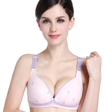 Cotton Breastfeeding Maternity Bra Nursing Bras for pregnant women front opening Pregnancy feeding bra underwear clothing - ilovealma