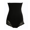 waist trainer 2017 Sexy Women Shape Control Briefs Lace Cut Out Postpartum Slim Seamless Body Shaper Black/Beige